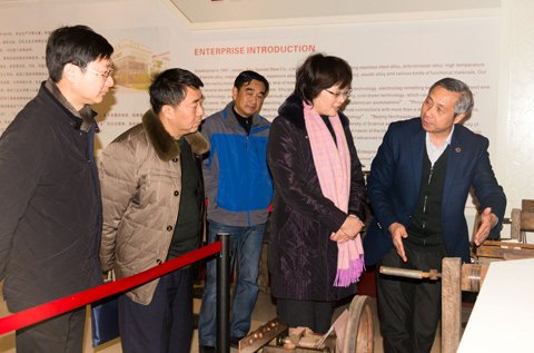 泰州市經(jīng)信委主任劉秋平一行調(diào)研指導(dǎo)